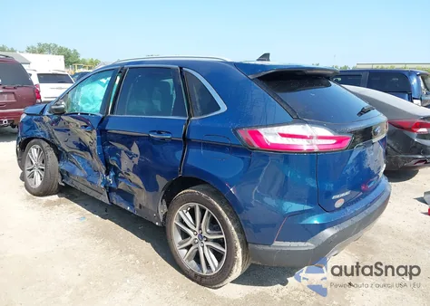 2020 Ford Edge Titanium from USA, damaged, VIN 2FMPK3K96LBB56161